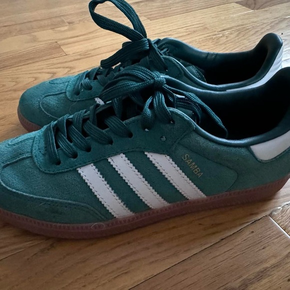 Adidas Sambas OG Collegiate Green Gum M5.5/W6.5 - Picture 2 of 3